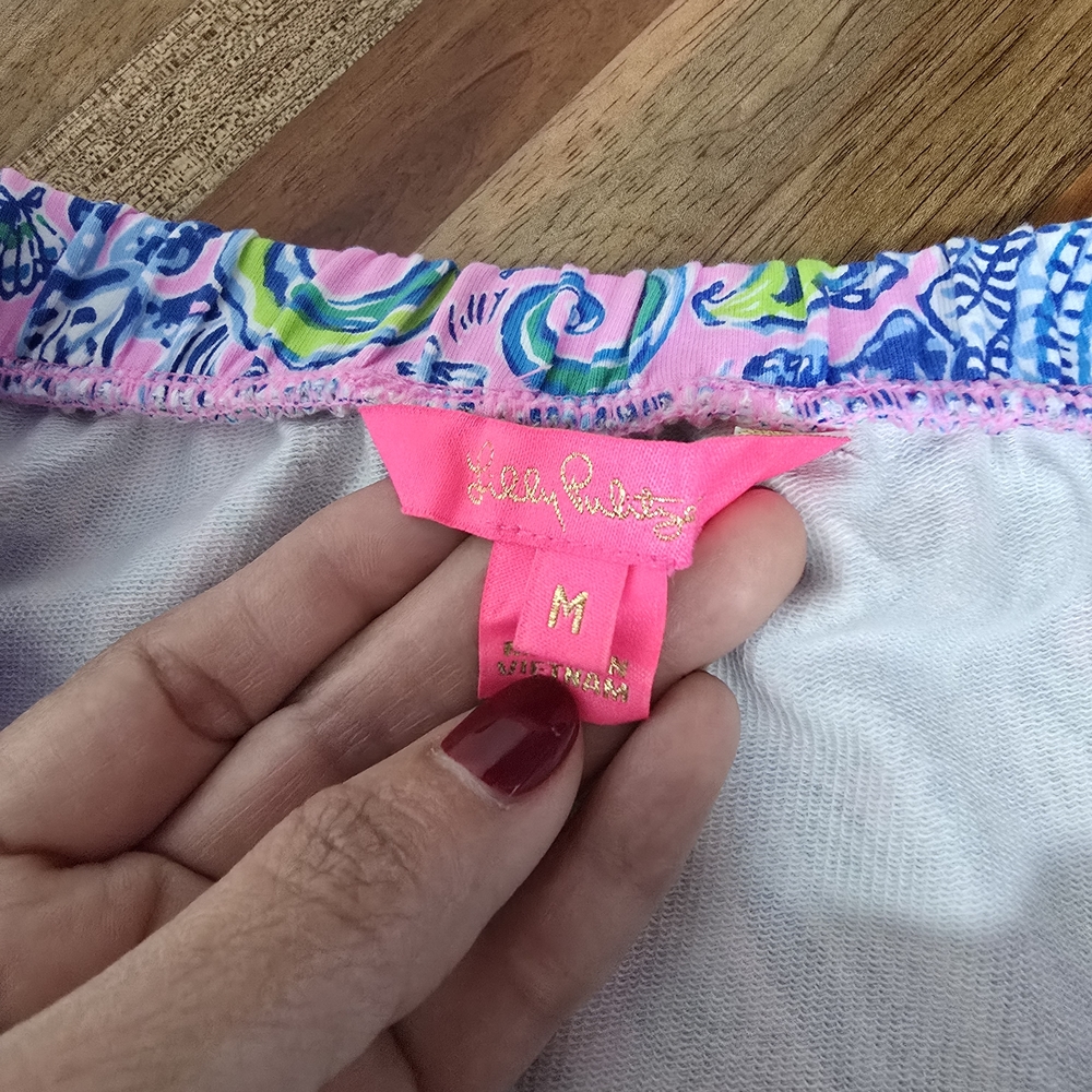 Jace Strapless Romper Lilly Pulitzer. - Picture 4 of 4